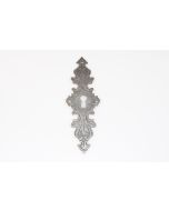 Schild, hoch, Kommoden Beschläge, Eisen, 13 cm, 4 cm