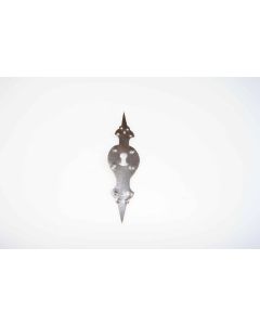 Schild, hoch, Kommoden Beschläge, Eisen, 16.5 cm, 4.5 cm