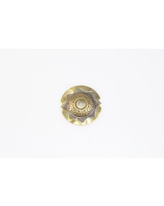 Rosette, rund, poliert, Beschläge, Messing, 3.5 cm, 3.5 cm