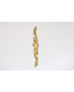 Schild, hoch, poliert, Beschläge, Messing, 20.5 cm, 3 cm
