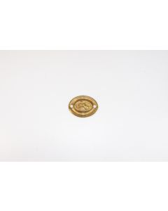 Griff, quer, poliert, Beschläge, Messing, 5.5 cm, 7 cm