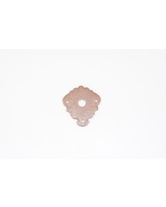 Rosette, hoch, Beschläge, Eisen, 5 cm, 4.5 cm