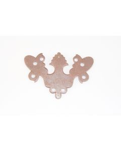 Griff, quer, Beschläge, Eisen, 7 cm, 10.5 cm