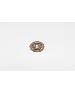 Schild, Beschläge, Messing, 5 cm, 6.5 cm