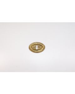 Schild, Beschläge, Messing, 5.5 cm, 8.5 cm