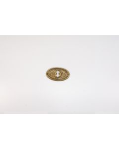 Schild, Beschläge, Messing, 4.5 cm, 7.5 cm