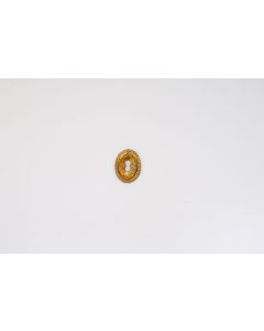 Schild, hoch, poliert, Beschläge, Messing, 5 cm, 3.5 cm