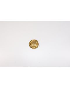 Griff, rund, poliert, Beschläge, Messing, 5.5 cm, 5.5 cm