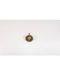 Griff, rund, poliert, Beschläge, Messing, 5 cm, 5 cm