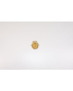Griff, rund, poliert, Beschläge, Messing, 4.5 cm, 4.5 cm
