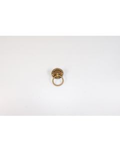 Griff, rund, poliert, Beschläge, Messing, 4 cm, 4 cm