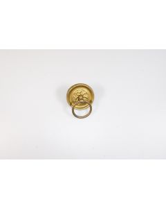 Griff, rund, poliert, Beschläge, Messing, 6.5 cm, 6.5 cm