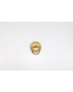 Griff, rund, poliert, Beschläge, Messing, 6 cm, 6 cm