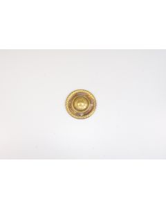 Griff, rund, poliert, Beschläge, Messing, 7.5 cm, 7.5 cm