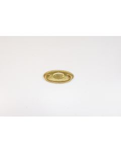 Griff, quer, poliert, Beschläge, Messing, 4 cm, 9.5 cm