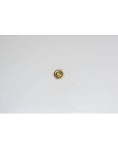 Rosette, rund, poliert, Beschläge, Messing, 2.5 cm, 2.5 cm