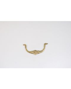 Griff, poliert, Beschläge, Messing, 5 cm, 11 cm
