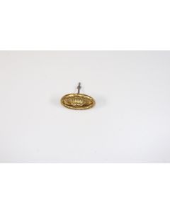 Griff, quer, poliert, Beschläge, Messing, 5 cm, 7 cm