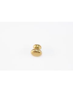 Knopf, rund, poliert, Beschläge, Messing, 1.5 cm, 1.5 cm