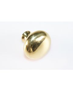 Knopf, rund, poliert, Beschläge, Messing, 3.5 cm, 3.5 cm