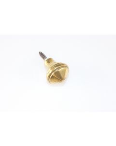 Knopf, rund, poliert, Beschläge, Messing, 2 cm, 2 cm