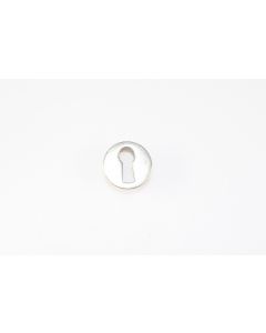 Schlüsselbuchse, rund, Beschläge, Nickel, 2 cm, 2 cm