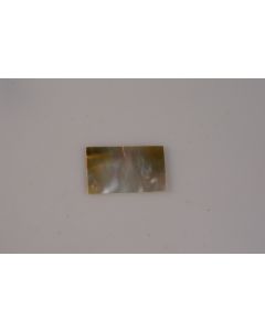 Platte, quer, Beschläge, Perlmut, 2.5 cm, 4 cm