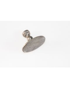 Knopf, quer, Beschläge, Eisen, 3.5 cm, 5 cm