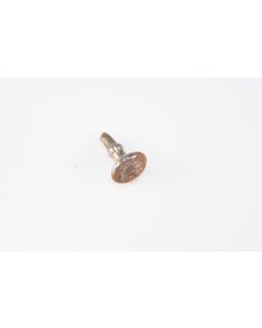 Knopf, rund, rostig, Beschläge, Eisen, 2 cm, 2 cm
