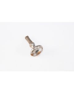 Knopf, rund, rostig, Beschläge, Eisen, 2.5 cm, 2.5 cm