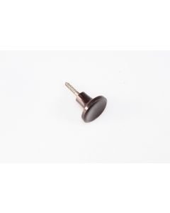 Knopf, rund, schwarz, Beschläge, Kunststoff, 2 cm, 2 cm