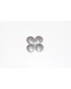 Rosette, viereckig, Beschläge, Eisen, 4 cm, 4 cm