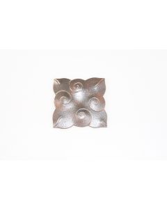 Rosette, viereckig, Beschläge, Eisen, 5.5 cm, 5.5 cm