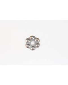 Rosette, rund, Beschläge, Eisen, 3 cm, 3 cm
