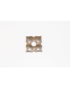 Rosette, viereckig, Beschläge, Eisen, 3.5 cm, 3.5 cm