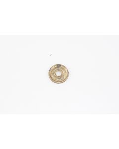 Rosette, rund, patiniert, Beschläge, Messing, 2 cm, 2 cm