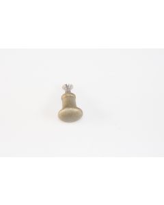 Knopf, rund, Beschläge, Nickel, 2.5 cm, 2.5 cm