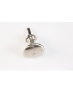 Knopf, rund, Beschläge, Nickel, 3.5 cm, 3.5 cm