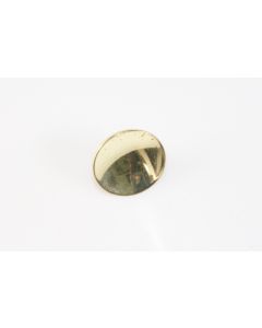 Knopf, rund, poliert, Beschläge, Messing, 3.5 cm, 3.5 cm