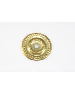 Rosette, rund, poliert, Beschläge, Messing, 5 cm, 5 cm