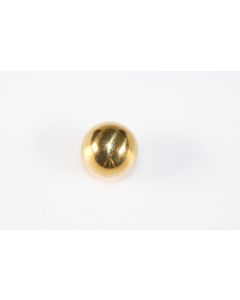 Knopf, rund, poliert, Beschläge, Messing, 3 cm, 3 cm