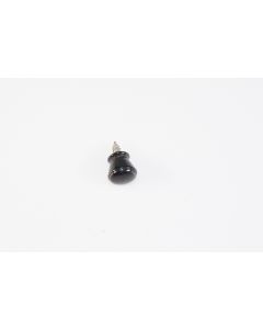 Knopf, rund, schwarz, Beschläge, Kunststoff, 1.5 cm, 1.5 cm