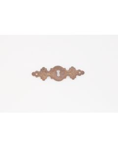 Schild gerostet, Beschläge, Eisen, 2 cm, 7 cm