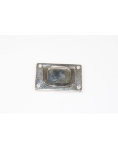 Einlassgriff, quer, Beschläge, Nickel, 4.5 cm, 7 cm