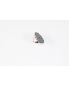 Knopf, rund, Beschläge, Eisen, 2.5 cm, 2.5 cm