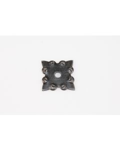 Rosette, viereckig, Beschläge, Eisen, 5 cm, 5 cm