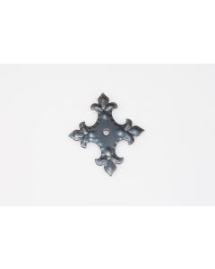 Rosette, hoch, Beschläge, Eisen, 6.5 cm, 5.5 cm