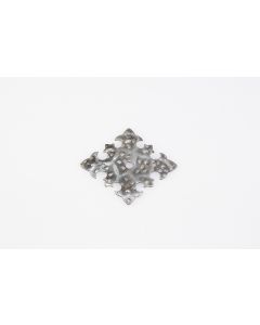 Rosette, quer, Beschläge, Eisen, 5 cm, 6 cm