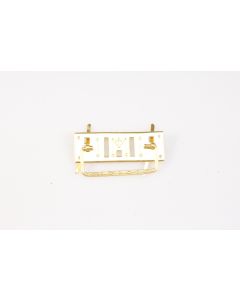 Griff, quer, poliert, Beschläge, Messing, 1.5 cm, 5 cm