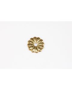 Rosette, rund, poliert, Beschläge, Messing, 3 cm, 3 cm